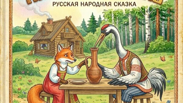 Лиса и журавль